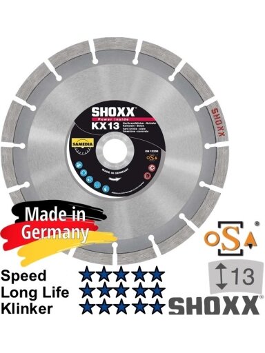 Samedia Deim. dis. „SAMEDIA" KX13 350x30/25,4 mm