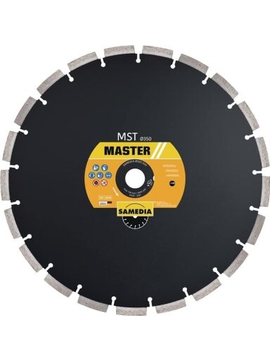 Samedia Deimantinis diskas MST 400x25,4 mm, SAMEDIA