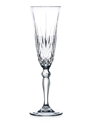 Šampano taurės RCR MELODIA, 160 ml, 6 vnt.