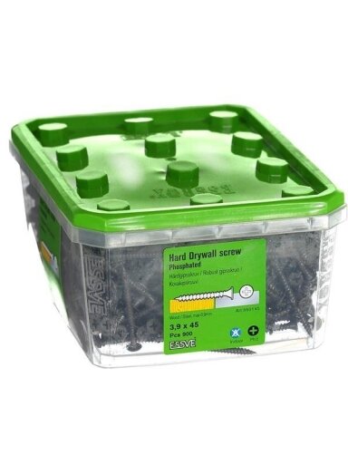 Savisriegiai Essve DIN 7504P, 3.9 x 45 mm, 900 vnt.
