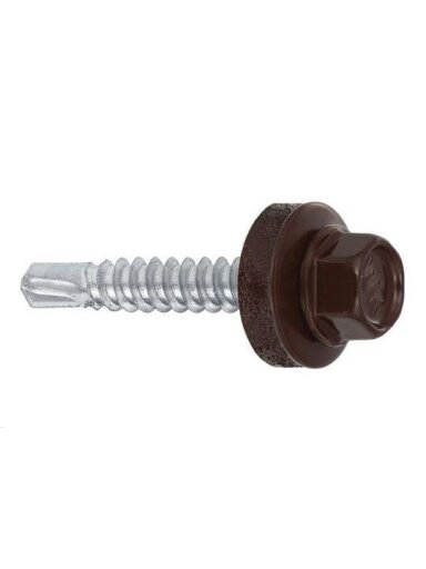 Savisriegis Wkret-Met WF, RAL8017, 4.8 mm x 19 mm, 250 vnt.