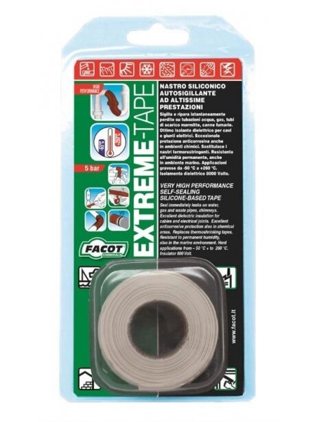 Sandarinimo juosta Facot Extreme, 25,4 mm x 3 m