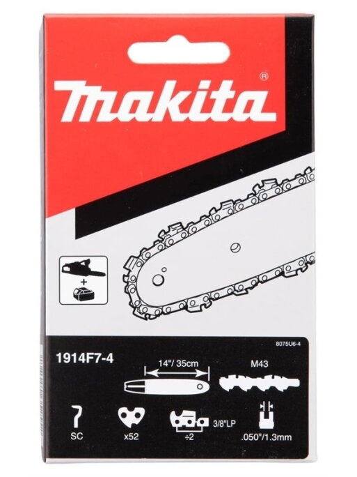 SAW CHAIN MAKITA 35CM/14IN 3/8 1.3MM 52H 2 SAW CHAIN MAKITA 35CM/14IN 3/8 1.3MM 52H 2