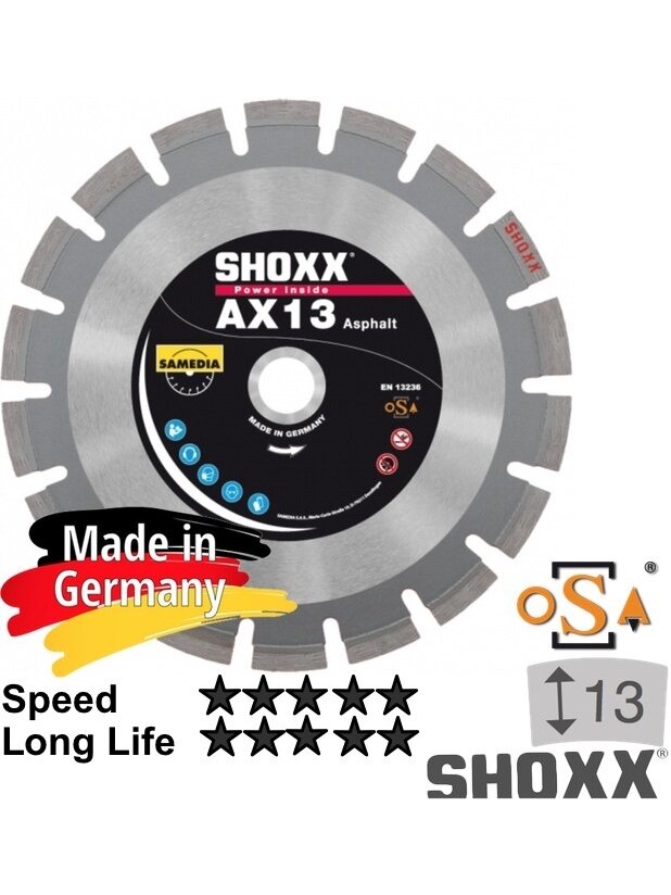 Samedia Deim. dis. „SAMEDIA" AX13 450x25,4 mm Samedia Deim. dis. „SAMEDIA" AX13 450x25,4 mm