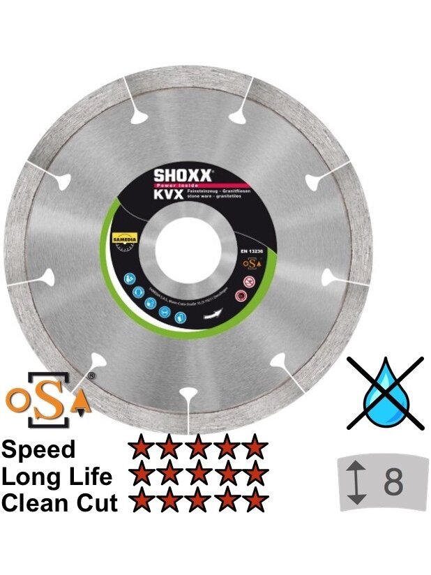 Samedia Deim. dis. „SAMEDIA" KVX 250x30/25/1,6 mm Samedia Deim. dis. „SAMEDIA" KVX 250x30/25/1,6 mm
