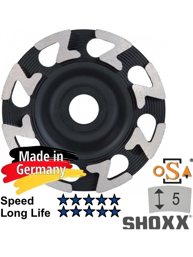 Samedia Deim. šlif. lėk. „SAMEDIA" ZA5 125x22 mm Samedia Deim. šlif. lėk. „SAMEDIA" ZA5 125x22 mm