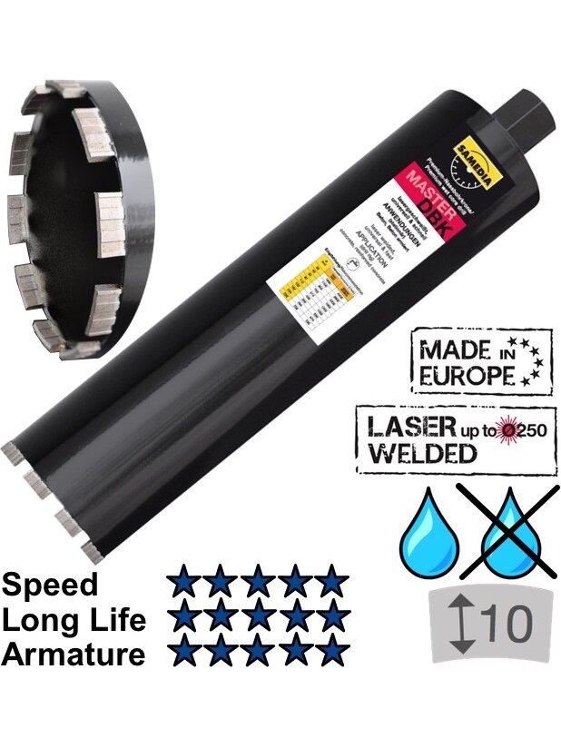 Samedia Deimantinė karūna, DBK 107 x 450 mm, SAMEDIA Samedia Deimantinė karūna, DBK 107 x 450 mm, SAMEDIA