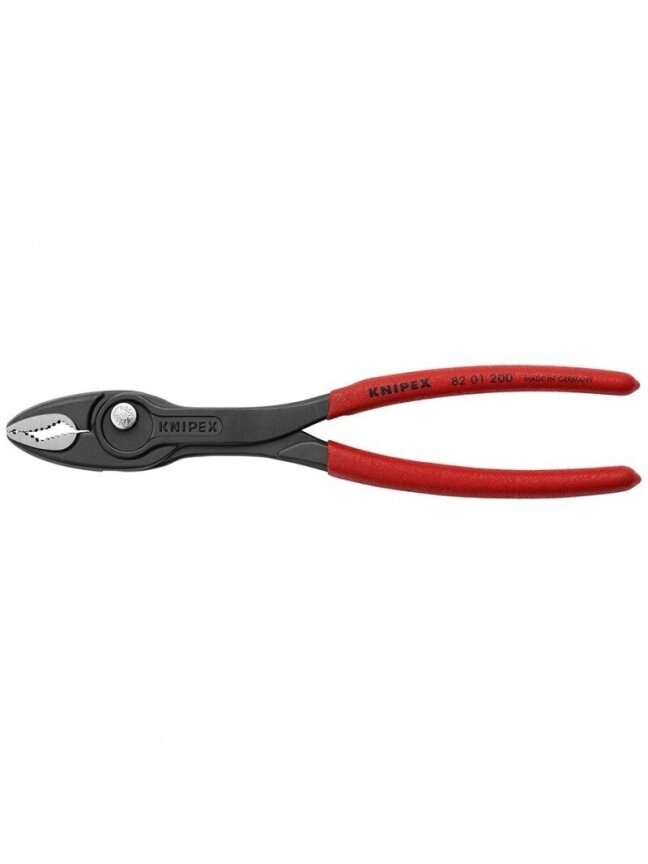 ⬡ Santechinės replės 200mm (dvigubo griebimo) KNIPEX (su fiksavimu) (8201200, KNIPEX) ⬡ Santechinės replės 200mm (dvigubo griebimo) KNIPEX (su fiksavimu) (8201200, KNIPEX)