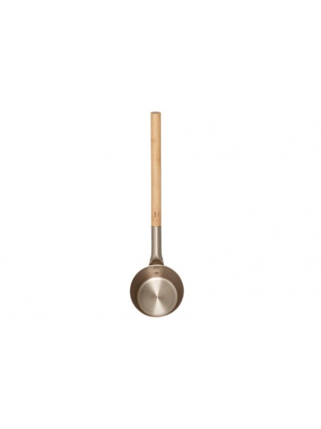 Saunos samtis RENTO, bambuko, 0.3 l, 48 x 9 cm, šampano 1 Saunos samtis RENTO, bambuko, 0.3 l, 48 x 9 cm, šampano 1
