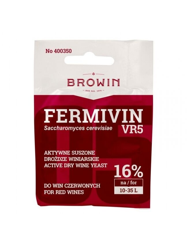 Sausosios vyno mielės BIOWIN DRVR5/400350, 7 g 2 Sausosios vyno mielės BIOWIN DRVR5/400350, 7 g 2