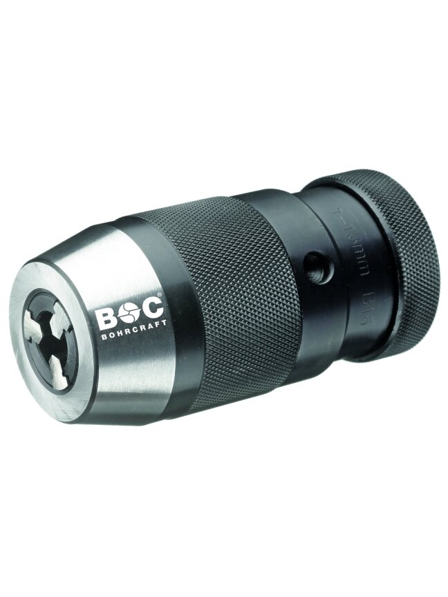 Savaime prisiveržiantis griebtuvas 0,2 - 13,0 mm/ B16 Bohrcraft Quick-Action Drill Chucks HD Savaime prisiveržiantis griebtuvas 0,2 - 13,0 mm/ B16 Bohrcraft Quick-Action Drill Chucks HD