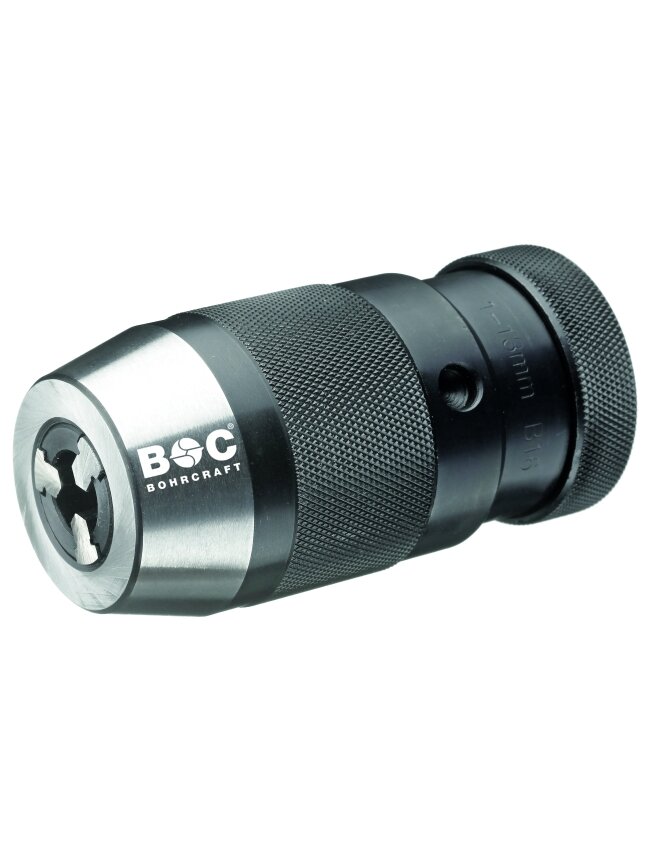 Savaime prisiveržiantis griebtuvas 0,2 - 13,0 mm/ B16 Bohrcraft Quick-Action Drill Chucks HD Savaime prisiveržiantis griebtuvas 0,2 - 13,0 mm/ B16 Bohrcraft Quick-Action Drill Chucks HD