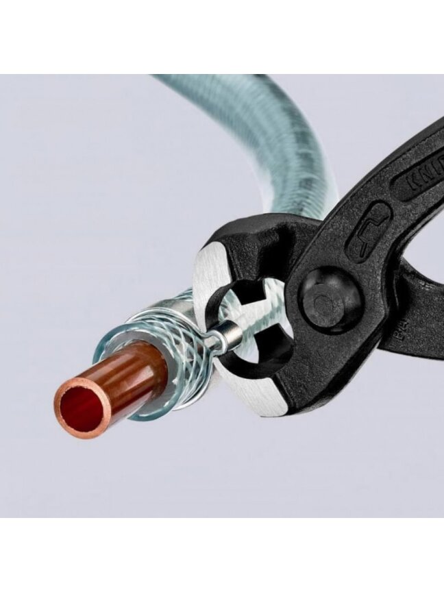 Sąvaržų užspaudimo replės su priekine ir šonine žiaunom, Oet, Knipex 2 Sąvaržų užspaudimo replės su priekine ir šonine žiaunom, Oet, Knipex 2