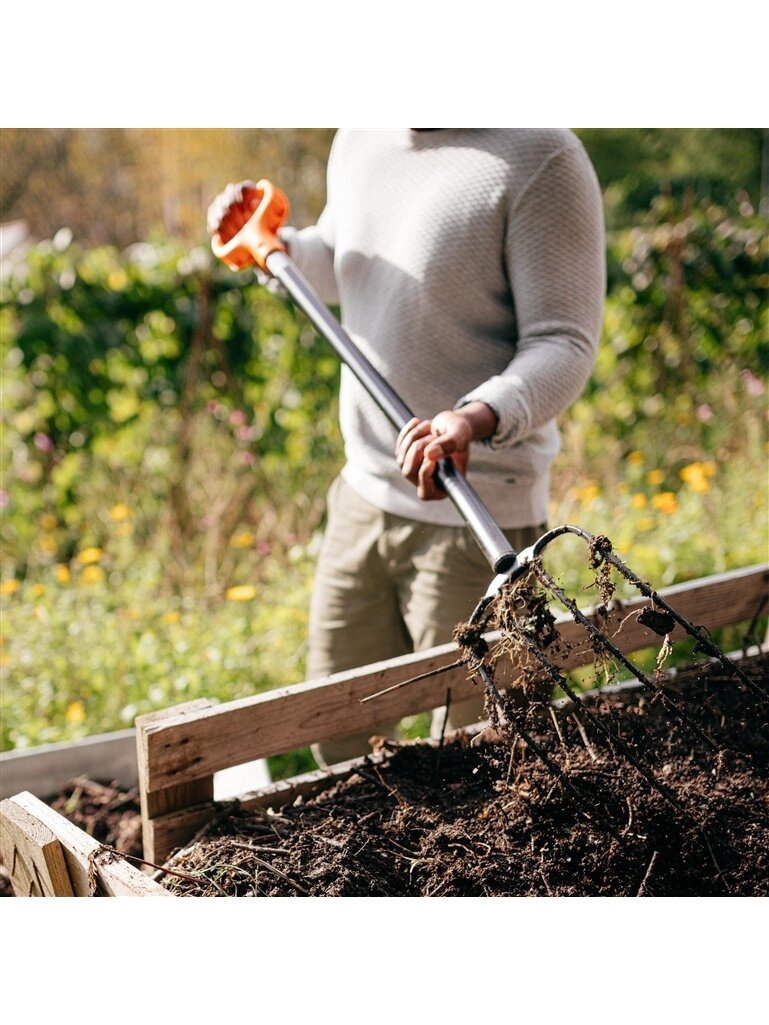 Šakė kompostui Fiskars Solid 1070674, 1270 mm, su kotu 2