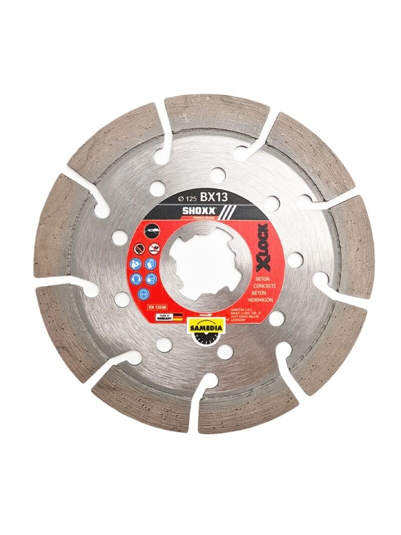 Samedia Deim. dis. "SAMEDIA" BX13 125x22.23 X-Lock