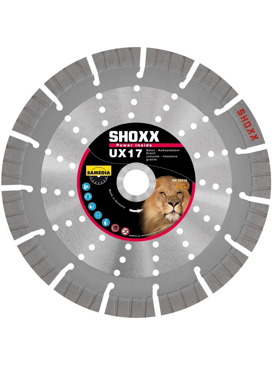 Samedia Deim. dis. „SAMEDIA" UX17 400x25,4 mm 1 Samedia Deim. dis. „SAMEDIA" UX17 400x25,4 mm 1