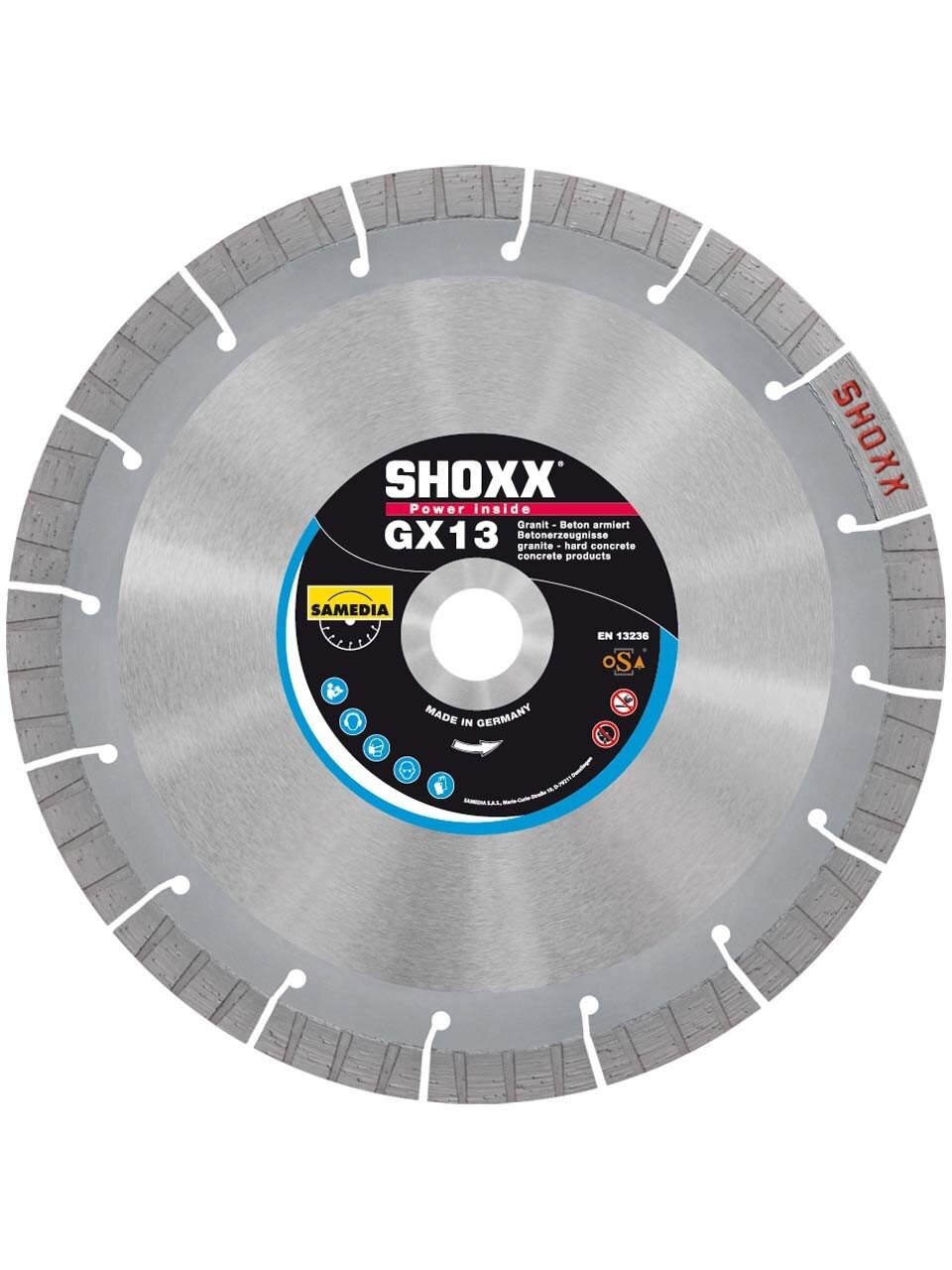 Samedia Deim. dis. „SAMEDIA" GX 13 300 x 25,4 mm 1 Samedia Deim. dis. „SAMEDIA" GX 13 300 x 25,4 mm 1