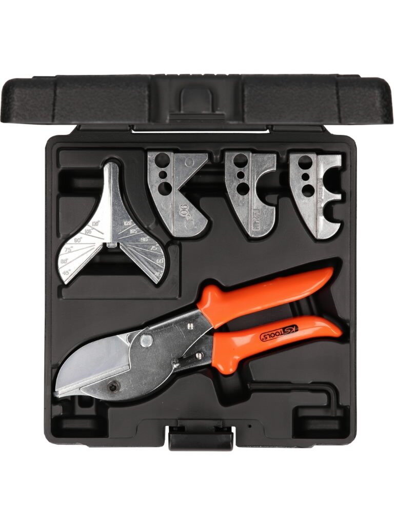 Scissor set for hoses and plastic pipes, 7 pcs, KS Tools 3