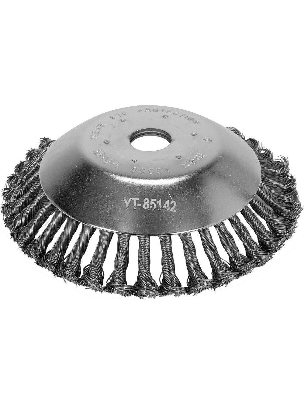 Šepetys trimeriams lėkštės tipo, susuktos vielos (plienas) Yato | d-200mm 25,4 mm Šepetys trimeriams lėkštės tipo, susuktos vielos (plienas) Yato | d-200mm 25,4 mm