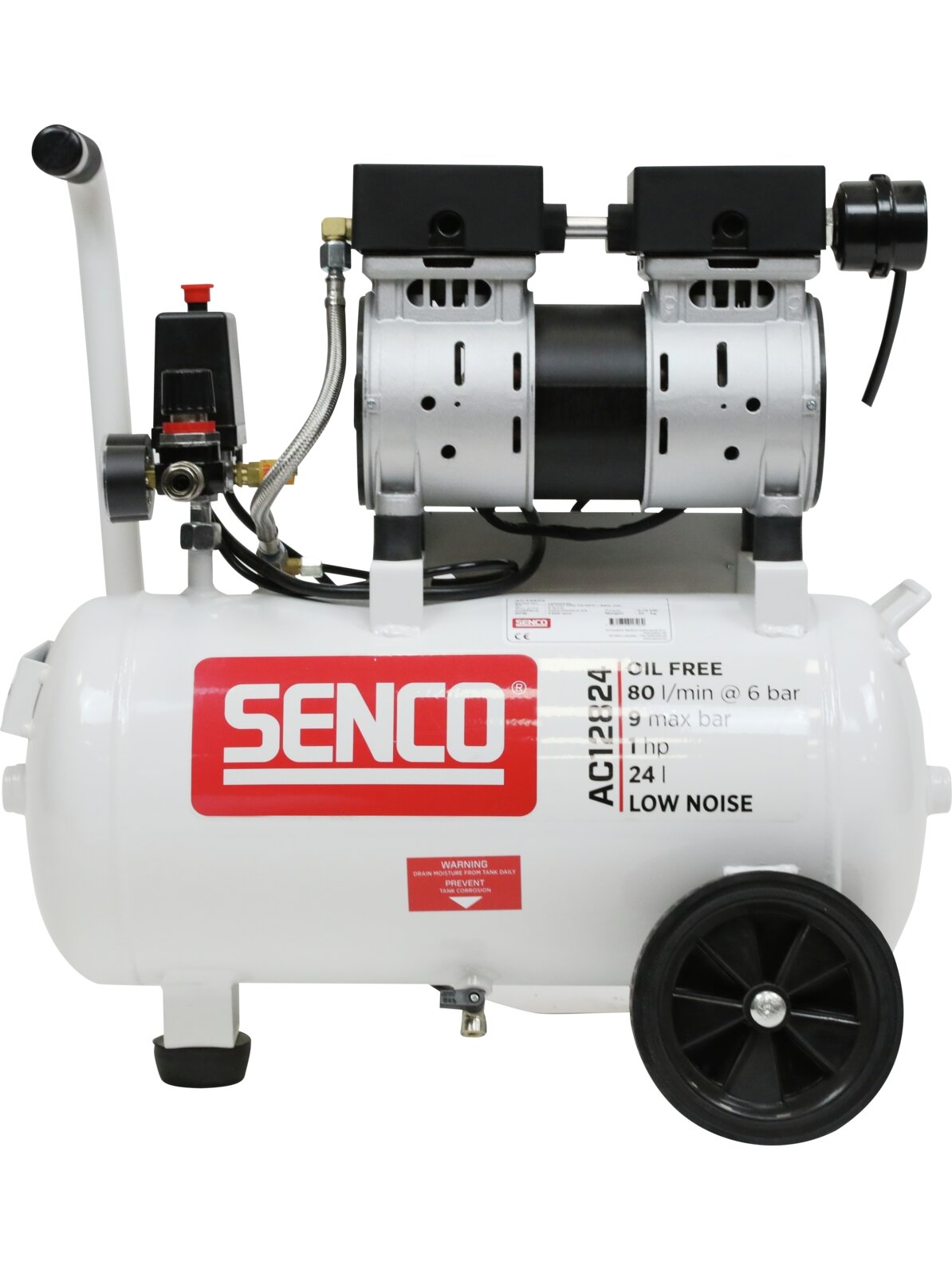 Senco Tylus oro kompresorius 24 l, AC12824, SENCO