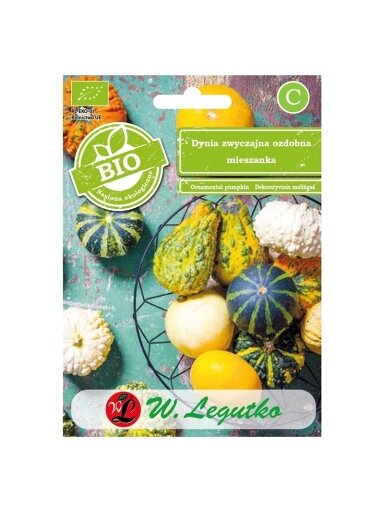 Sėklos dekoratyvinis moliūgas Mix, 1 g Sėklos dekoratyvinis moliūgas Mix, 1 g