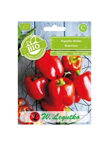 Sėklos, paprikos Robertina, 0.3 g Sėklos, paprikos Robertina, 0.3 g