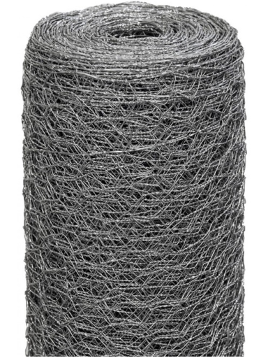 Šešiakampėmis akimis pintas tinklas 0,8 x 25 x 25 x 1500 mm (25m)