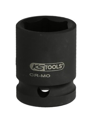 Šešiakampis perkusija galinė galvutė 1",short 33mm, KS Tools
