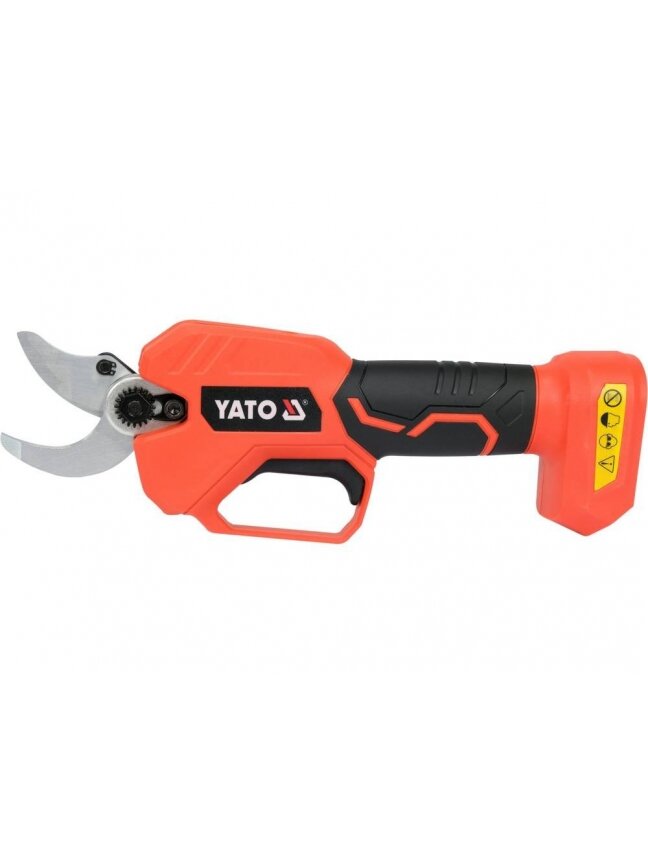 Sekatorius akumuliatorinis 18V, 2Ah Li-Ion baterija, Ø25mm Yato 5