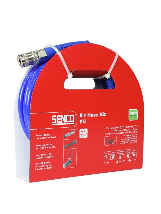 Senco Oro žarna 10m, 6,5 mm vid. diametras, 10 iš. diametras, SENCO 1 Senco Oro žarna 10m, 6,5 mm vid. diametras, 10 iš. diametras, SENCO 1