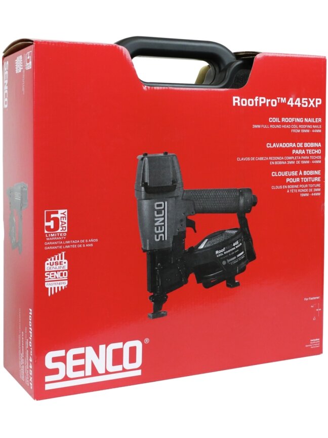 Senco Pneumatinė viniakalė 16°, RoofPro445XP-HJ, SENCO 3