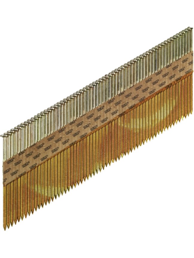 Senco Šaudomos rievėtos vinys 3,1x90, HDG, 34°, HE, SENCO, 2000vnt. (lauko darbams) Senco Šaudomos rievėtos vinys 3,1x90, HDG, 34°, HE, SENCO, 2000vnt. (lauko darbams)