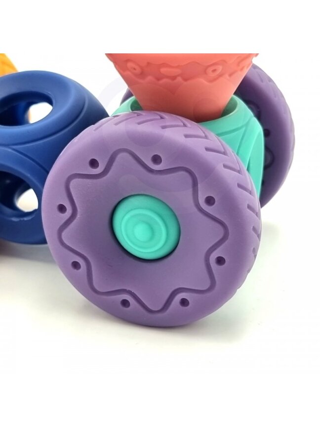 Sensoriniai Konstrukciniai Blokai Squeeze Puzzle WOOPIE BABY 3