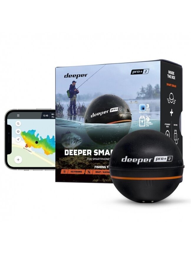 Sensorius žuvų paieškos Deeper PRO+ 2 2 Sensorius žuvų paieškos Deeper PRO+ 2 2