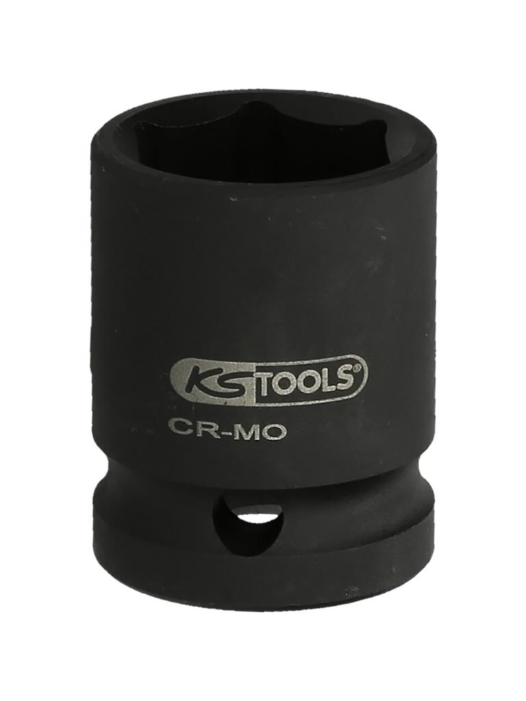 Šešiakampis perkusija galinė galvutė 1",short 33mm, KS Tools 1