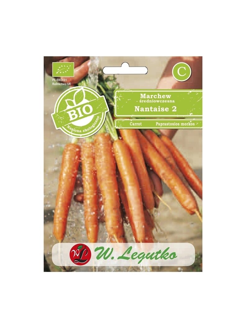 Sėklos, morkos Nantaise 2, 5 g