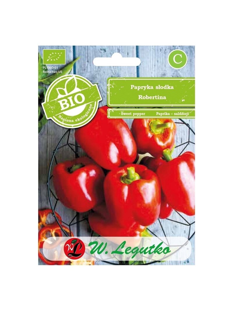 Sėklos, paprikos Robertina, 0.3 g