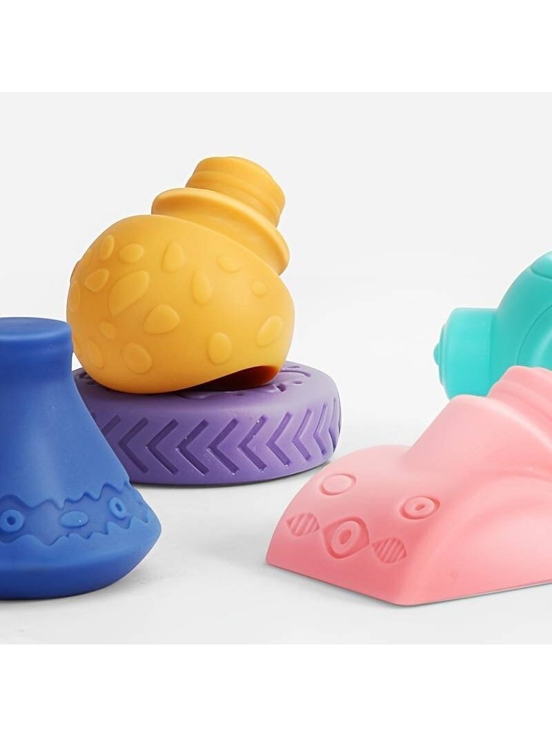 Sensoriniai Konstrukciniai Blokai Squeeze Puzzle WOOPIE BABY 8