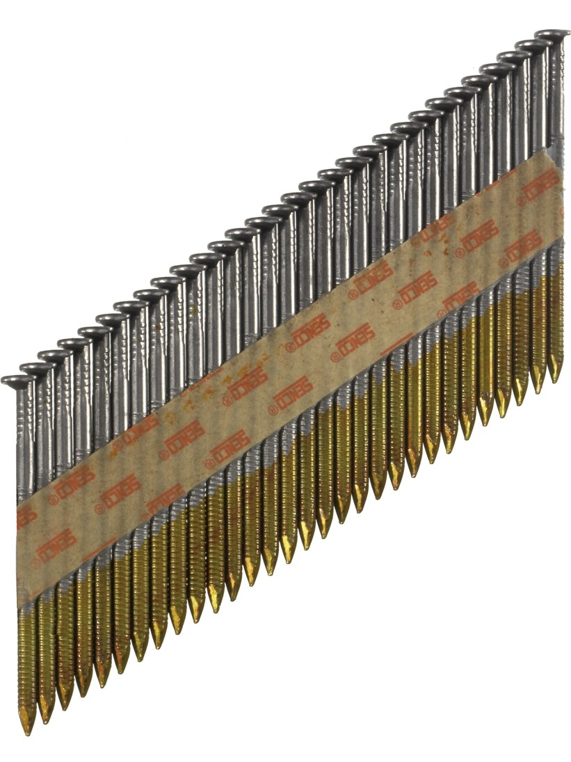 Senco Šaudomos rievėtos vinys 2,87x50, HDG, 34°, GE, SENCO, 2000vnt. (lauko darbams)