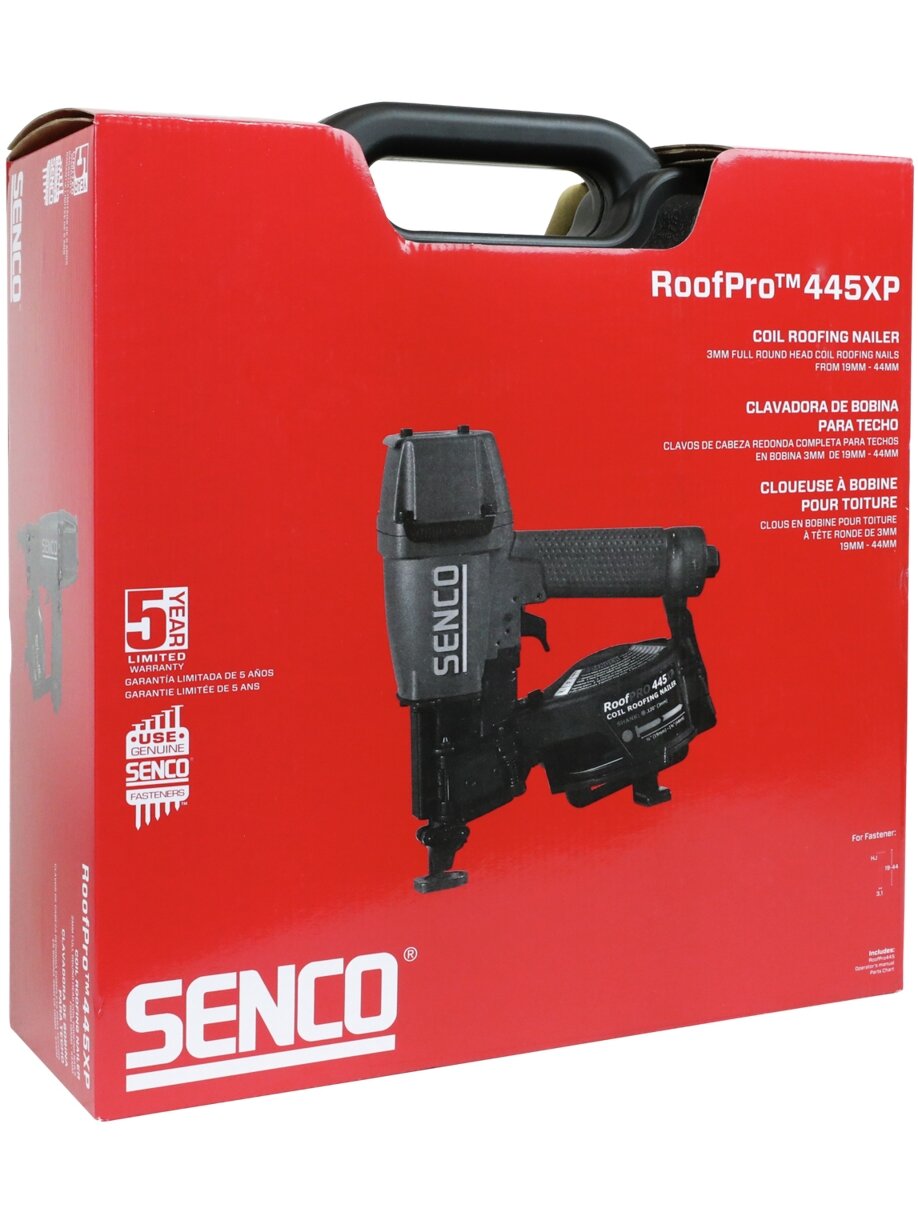 Senco Pneumatinė viniakalė 16°, RoofPro445XP-HJ, SENCO 3
