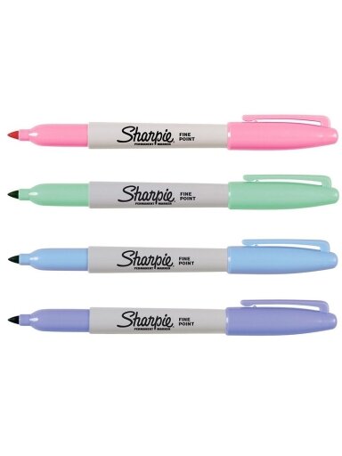 Sharpie Mark. rink. „Sharpie" pastel. sp. 4 vnt.