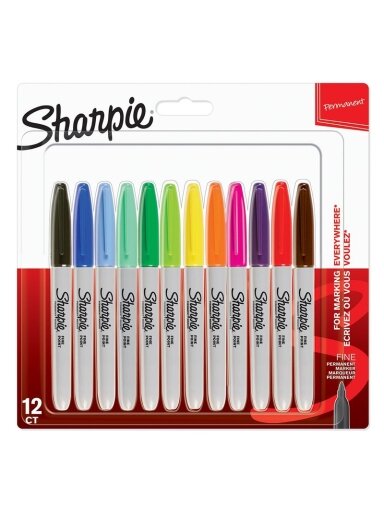 Sharpie Markerių rink. „Sharpie" 12 vnt.