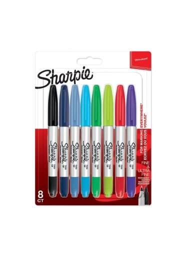 Sharpie Markerių rink. „Sharpie" 8 vnt. TWIN TIP