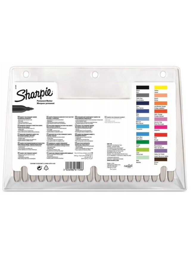 Sharpie Markerių rink. „Sharpie" 20 vnt. 1 Sharpie Markerių rink. „Sharpie" 20 vnt. 1