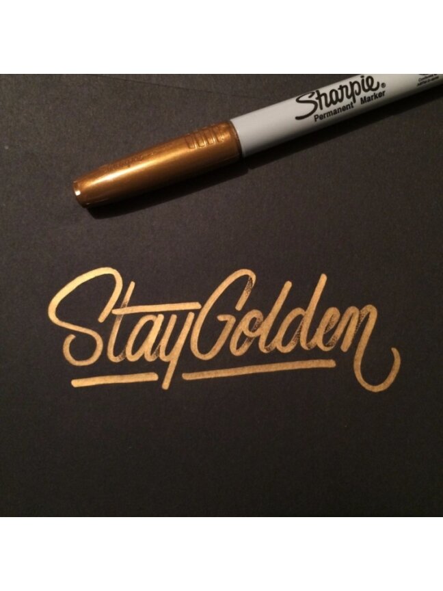 Sharpie METALLIC markerių rik. auksinė/sidabrinė/bonzinė 3