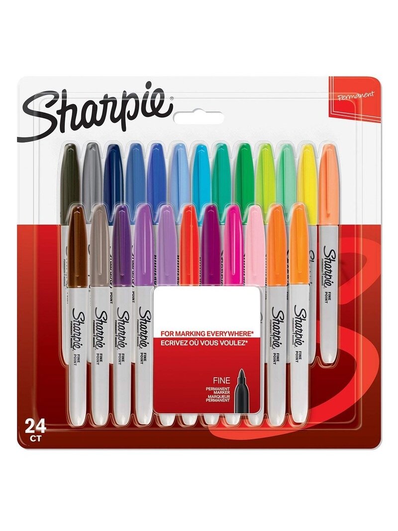 Sharpie Markerių rink. „Sharpie" 24 vnt. 1 Sharpie Markerių rink. „Sharpie" 24 vnt. 1