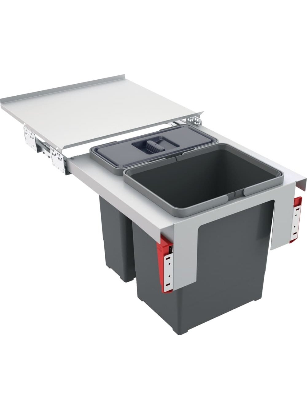 Šiukšliadėžė FRANKE, Sorter Garbo, 45-2, 18l.+12l.