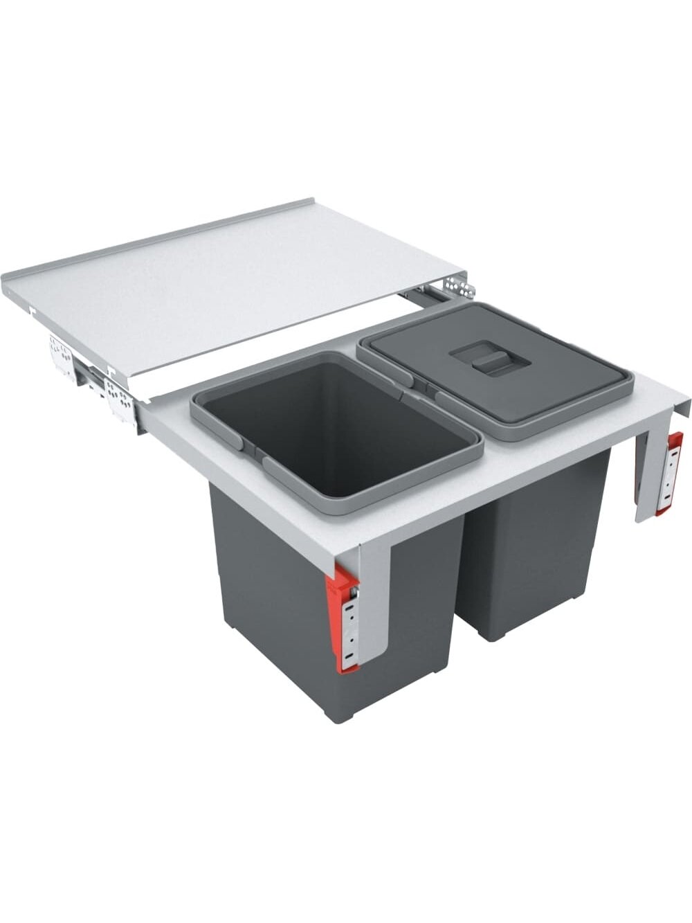 Šiukšliadėžė FRANKE, Sorter Garbo, 60-2, 18l.+18l. Šiukšliadėžė FRANKE, Sorter Garbo, 60-2, 18l.+18l.