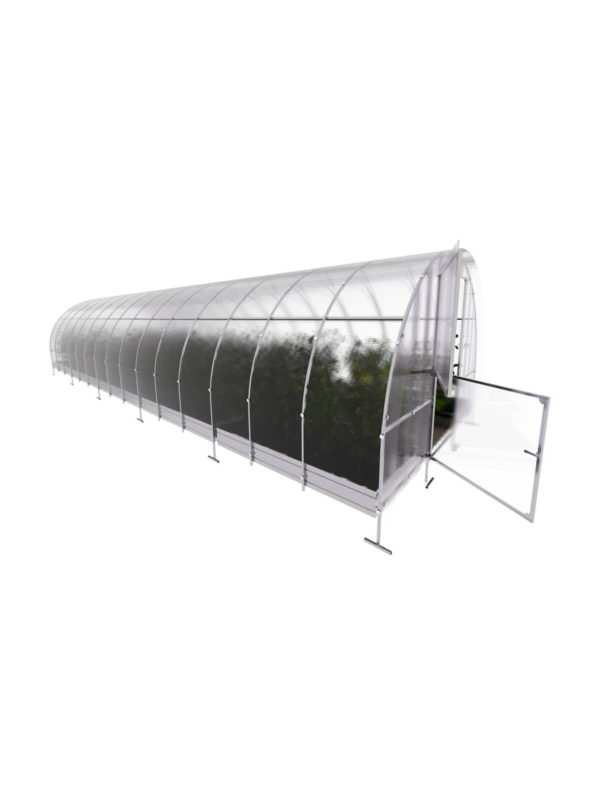 Šiltnamis KLASIKA EASY - 4 mm storio kanalinis polikarbonatas - 3 x 10 m (30 m²) 2