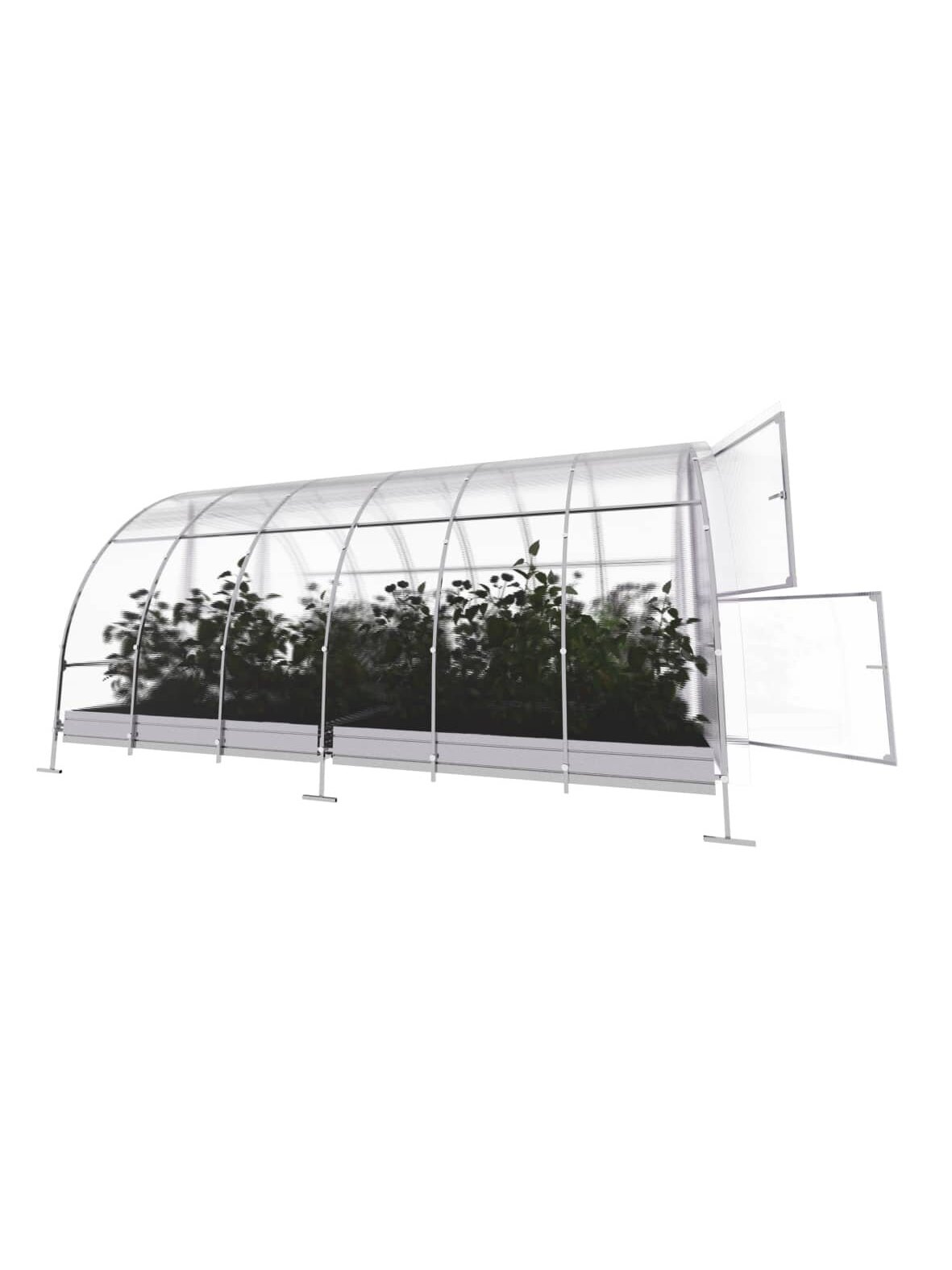 Šiltnamis KLASIKA EASY - 4 mm storio kanalinis polikarbonatas - 3 x 4 m (12 m²) 1 Šiltnamis KLASIKA EASY - 4 mm storio kanalinis polikarbonatas - 3 x 4 m (12 m²) 1